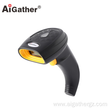 Portable 2D foldable desktop barcode scanner